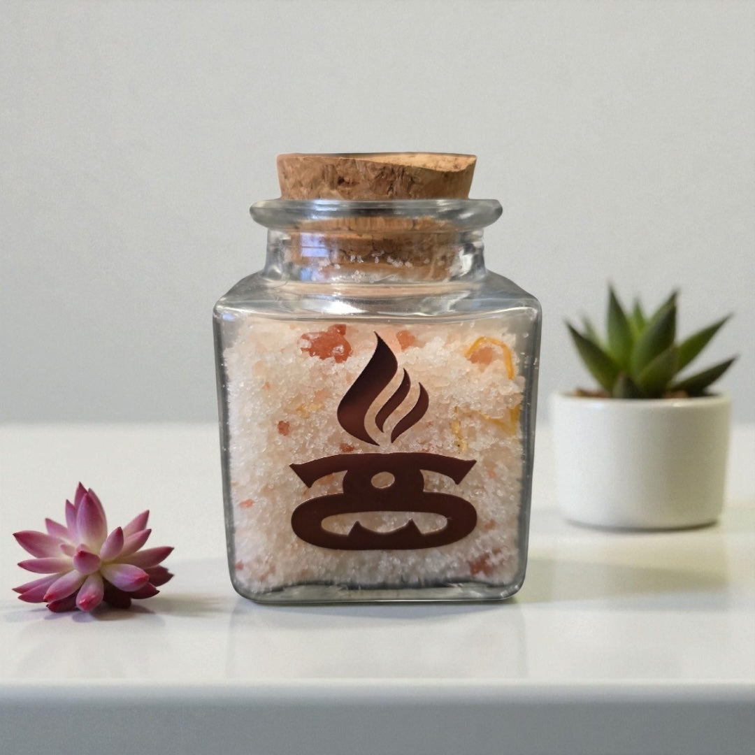 Simple Scents Minis - Orange & Geranium Essential Oil Bath Salts & Foot Soak 50g