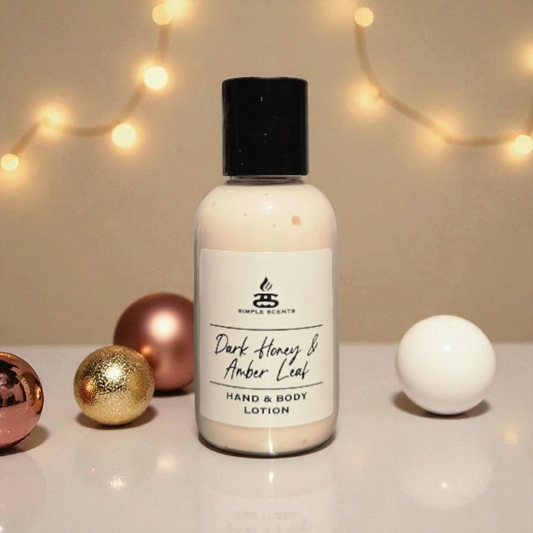 Simple Scents Minis - Dark Honey & Amber Leaf Lotion 50ml