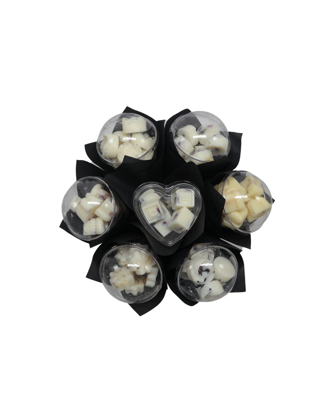 Elegance Wax Melt Flower Bouquet & Wax Melt Burner Gift Set