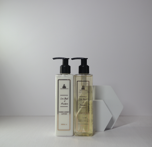 Simple Scents Lime Basil & Mandarin Hand Wash & Lotion Set 250ml