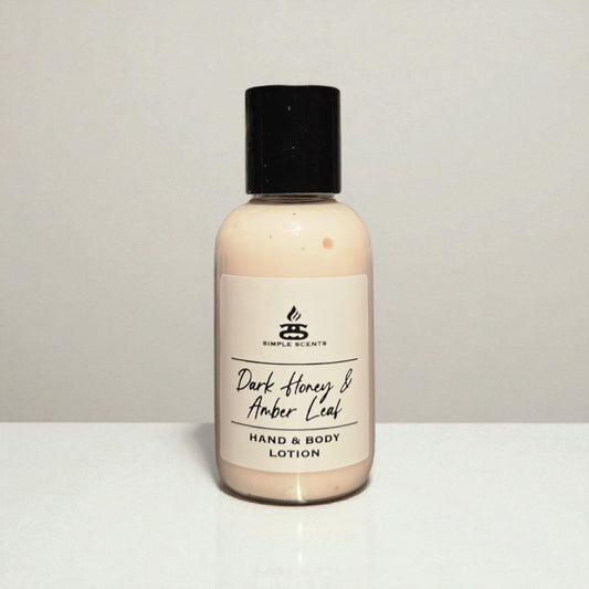 Simple Scents Minis - Dark Honey & Amber Leaf Lotion 50ml