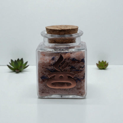 Simple Scents Minis - Lavender, Lemon & Geranium Essential Oil Bath Salts & Foot Soak 50g