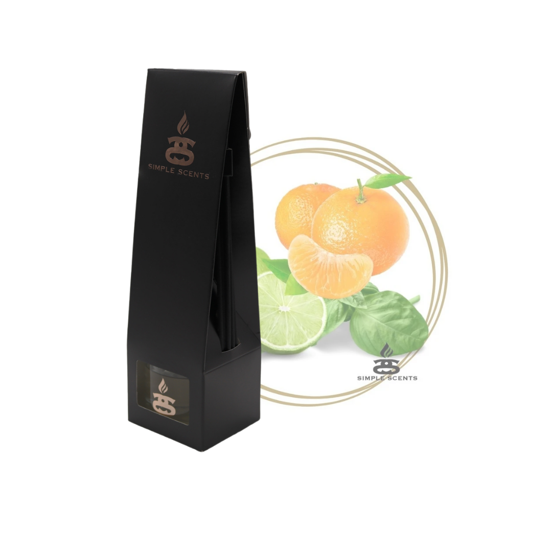 Lime Basil & Mandarin - Simple Scents Excellence Reed Diffuser