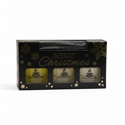 Simple Scents Excellence Reed Diffuser Trio - Festive Indulgence Collection