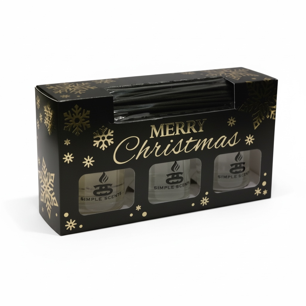 Simple Scents Excellence Reed Diffuser Trio - Classic Christmas Collection