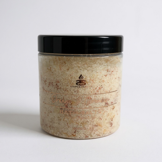 Simple Scents Aromatherapy Orange & Geranium Bath & Foot Soak - 250g