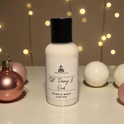 Simple Scents Minis - Soft Peony & Oud Lotion 50ml