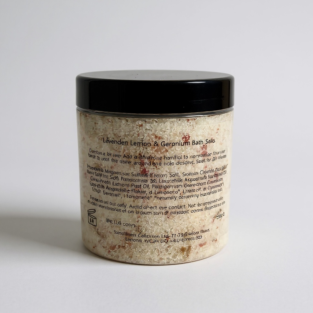Simple Scents Aromatherapy Lavender, Lemon & Geranium Bath & Foot Soak - 250g