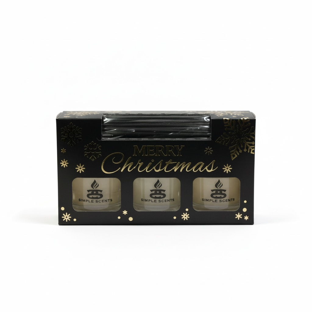 Simple Scents Excellence Reed Diffuser Trio - Classic Christmas Collection
