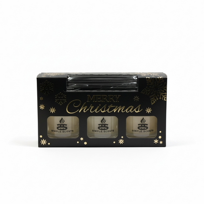 Simple Scents Excellence Reed Diffuser Trio - Classic Christmas Collection