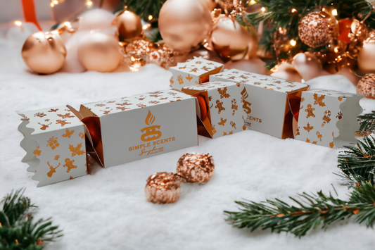 Clearance Simple Scents Extra Large Christmas Cracker Surprise - Candle, Room Spray & Hand Wash