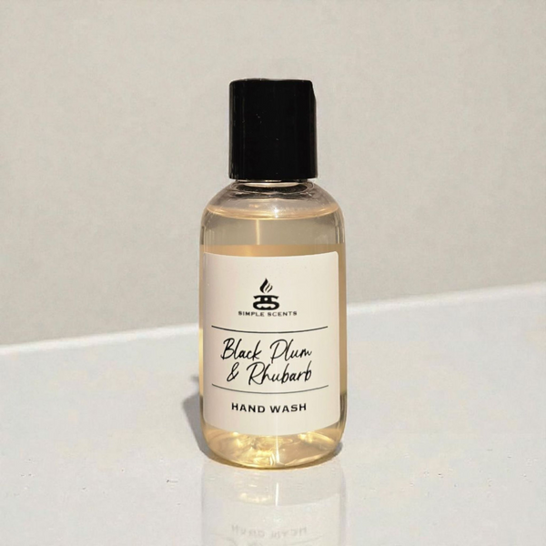 Simple Scents Minis - Black Plum & Rhubarb Hand Wash 50ml