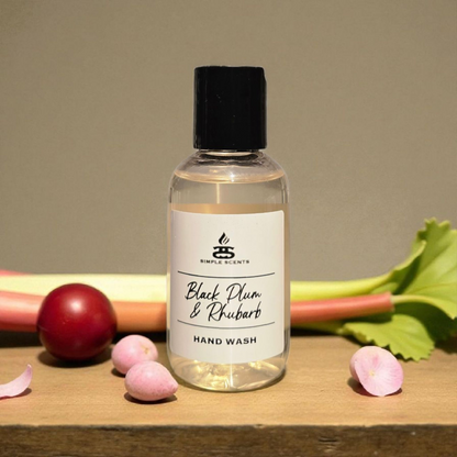 Simple Scents Minis - Black Plum & Rhubarb Hand Wash 50ml