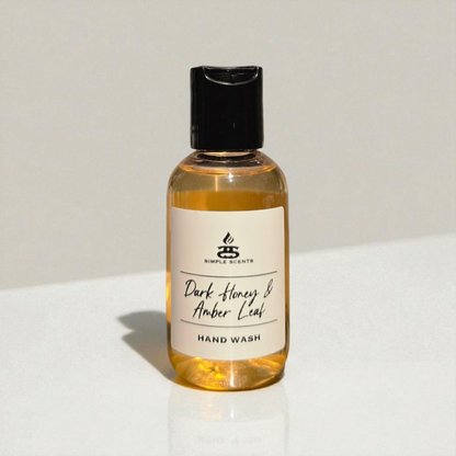 Simple Scents Minis - Dark Honey & Amber Leaf Hand Wash 50ml