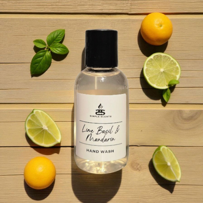 Simple Scents Minis - Lime Basil & Mandarin Hand Wash 50ml