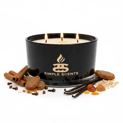 Midnight Noel Christmas Candle | 420g Three-Wick