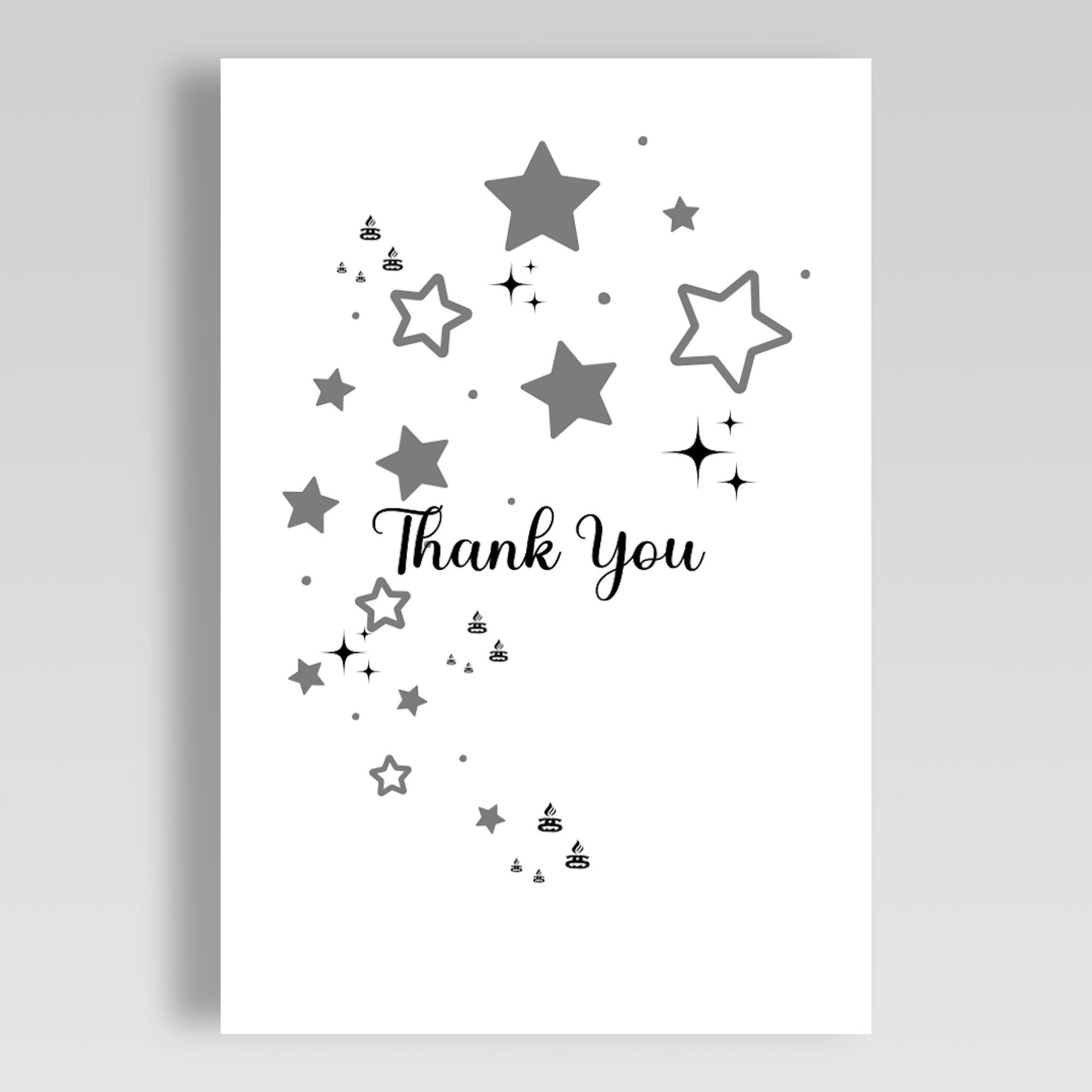 Personal Message Gift Note Card