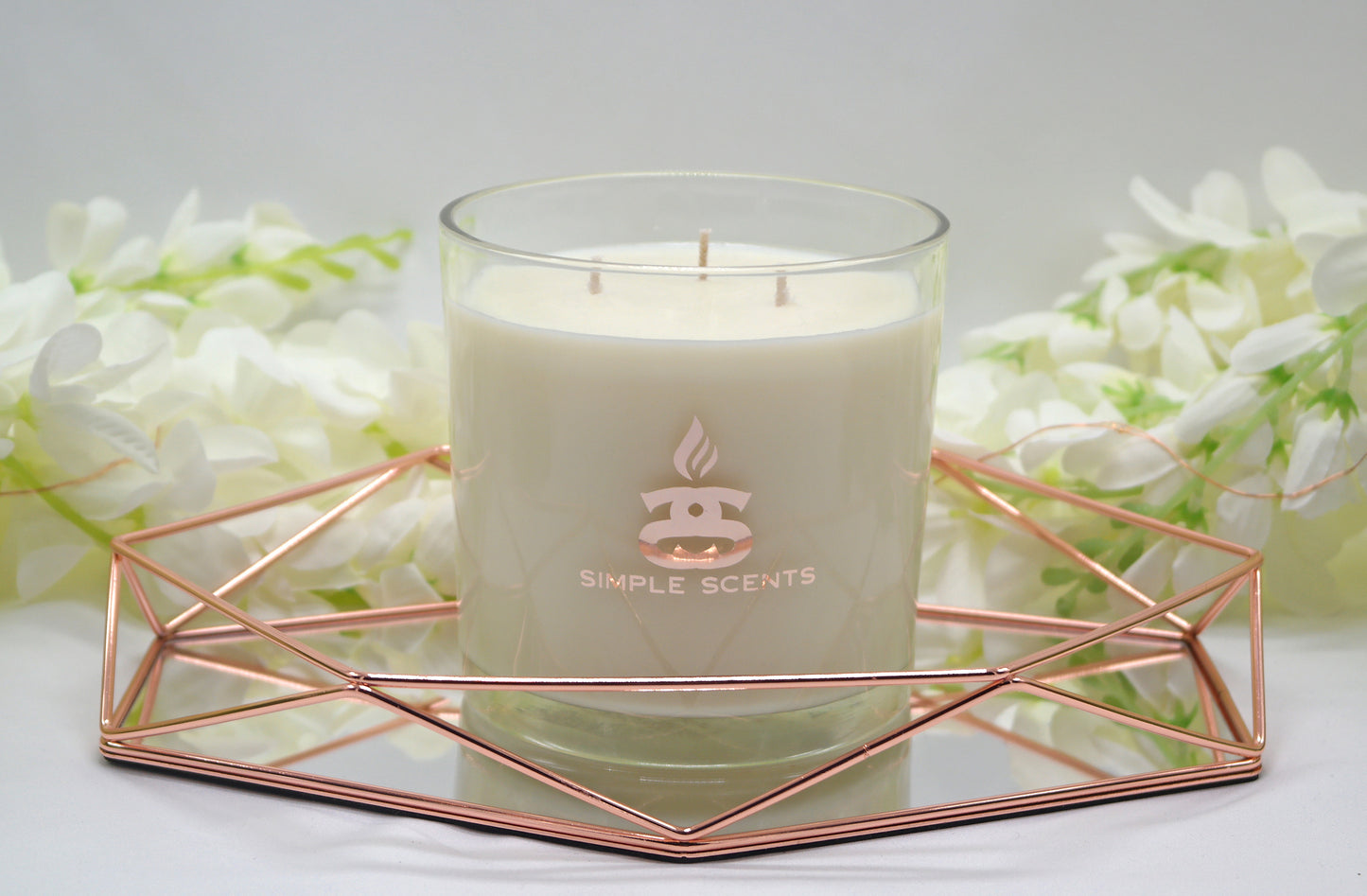 Scented 3 Wick Candles