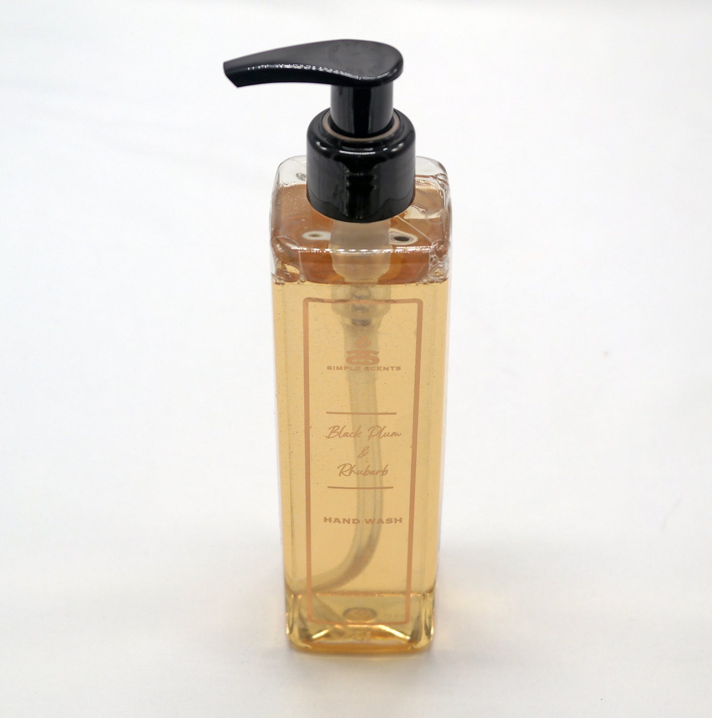 Black Plum & Rhubarb Hand Wash in bottle