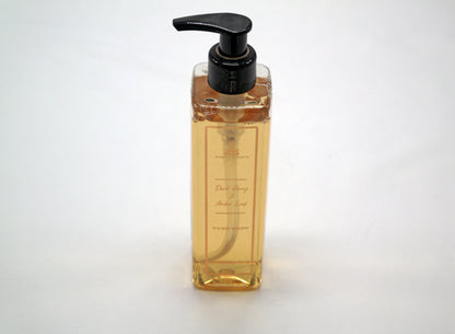 Dark Honey & Amber Leaf Hand Wash in bottle