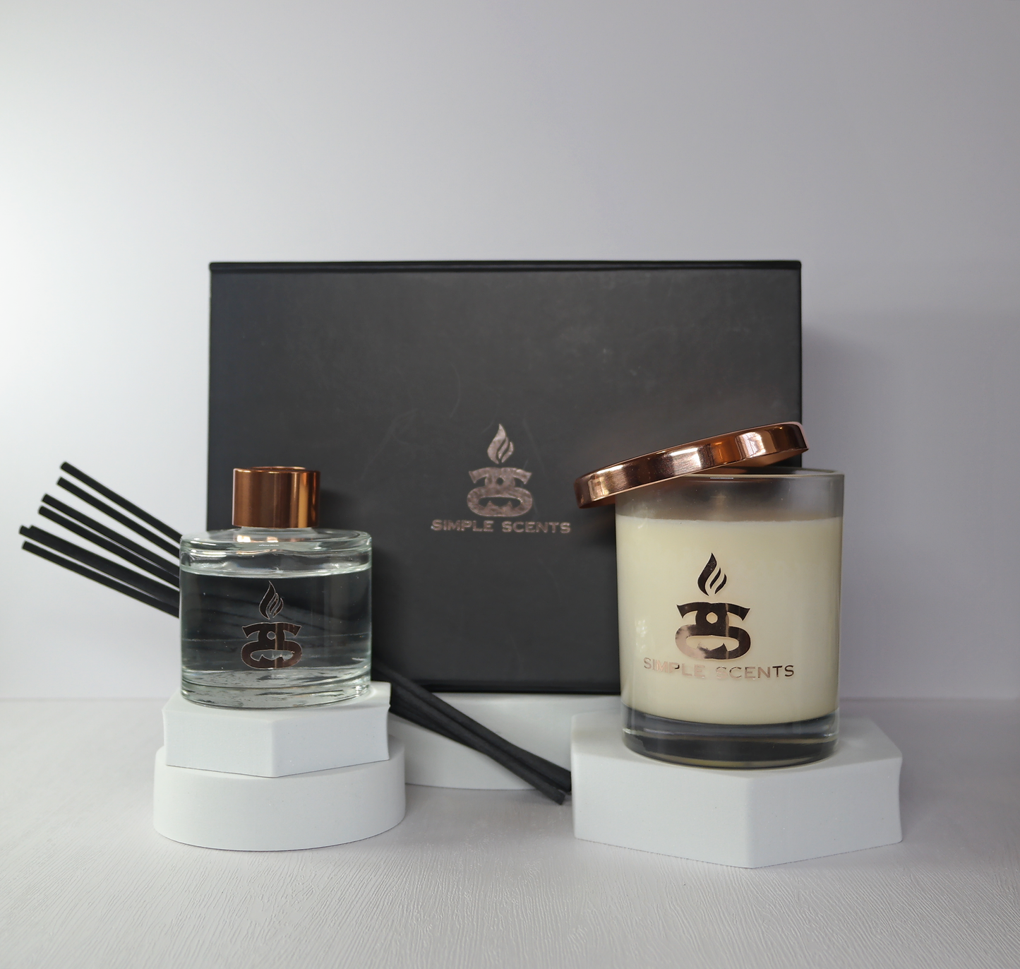 Simple Scents Experience Candle & Reed Diffuser Gift Set