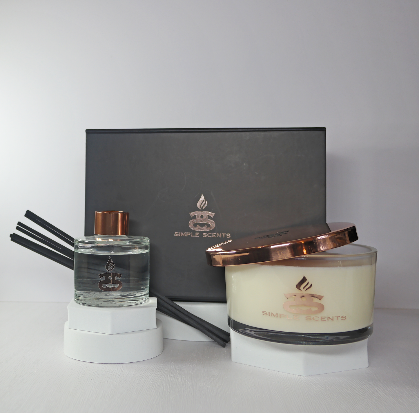 Simple Scents Experience Candle & Reed Diffuser Gift Set