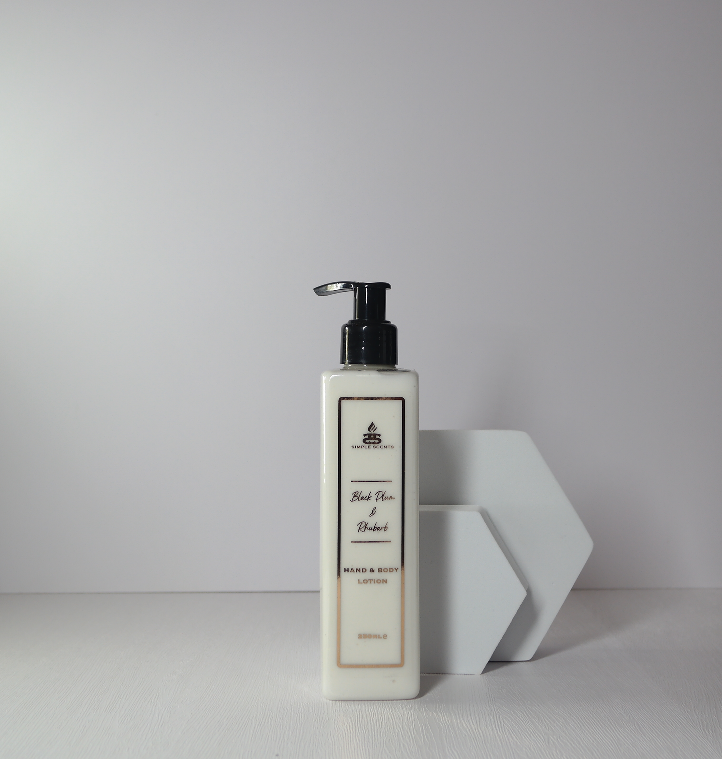 Simple Scents Black Plum & Rhubarb Hand & Body Lotion 250ml