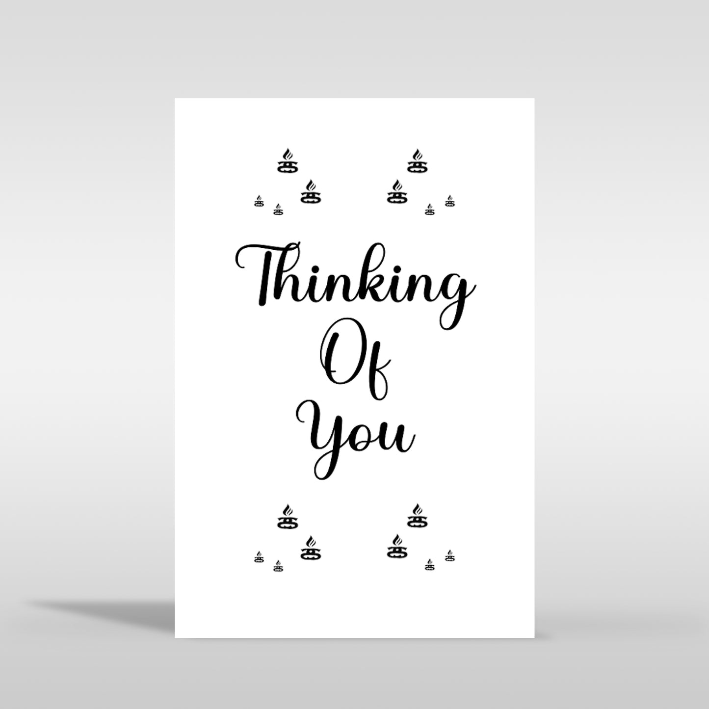 Personal Message Gift Note Card